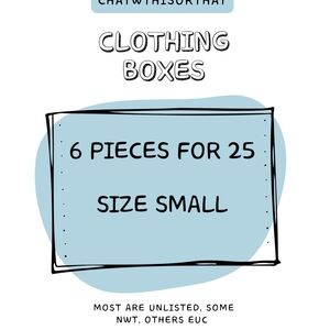 Women's Clothing Bundle Box - 6 Pieces S For $25